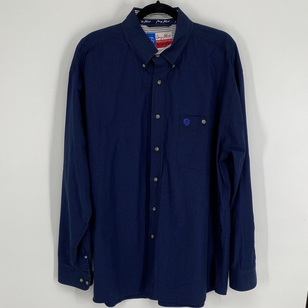 Wrangler x George Strait Western Men's Button-Down Shirt Size XL